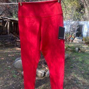 Spiritual Gangster Red Leggings